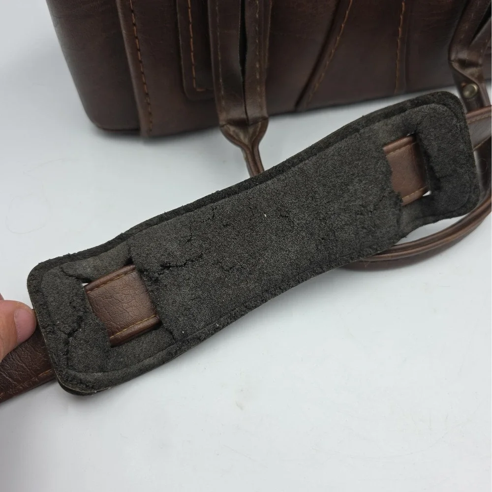 N/A brown leather